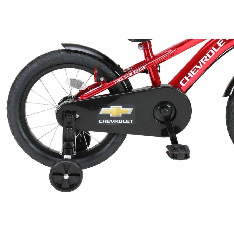 16インチ 身長100cm〜 子供用自転車 シボレーキッズ レッド CHEVROLET