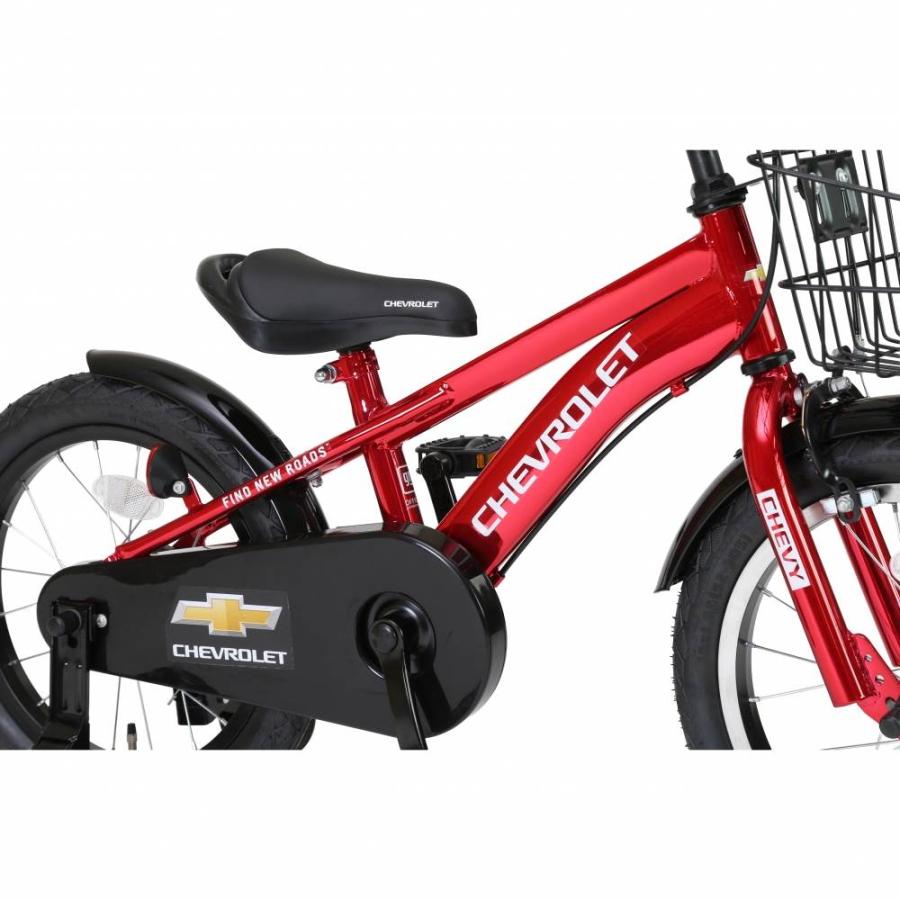 16インチ 身長100cm〜 子供用自転車 シボレーキッズ レッド CHEVROLET