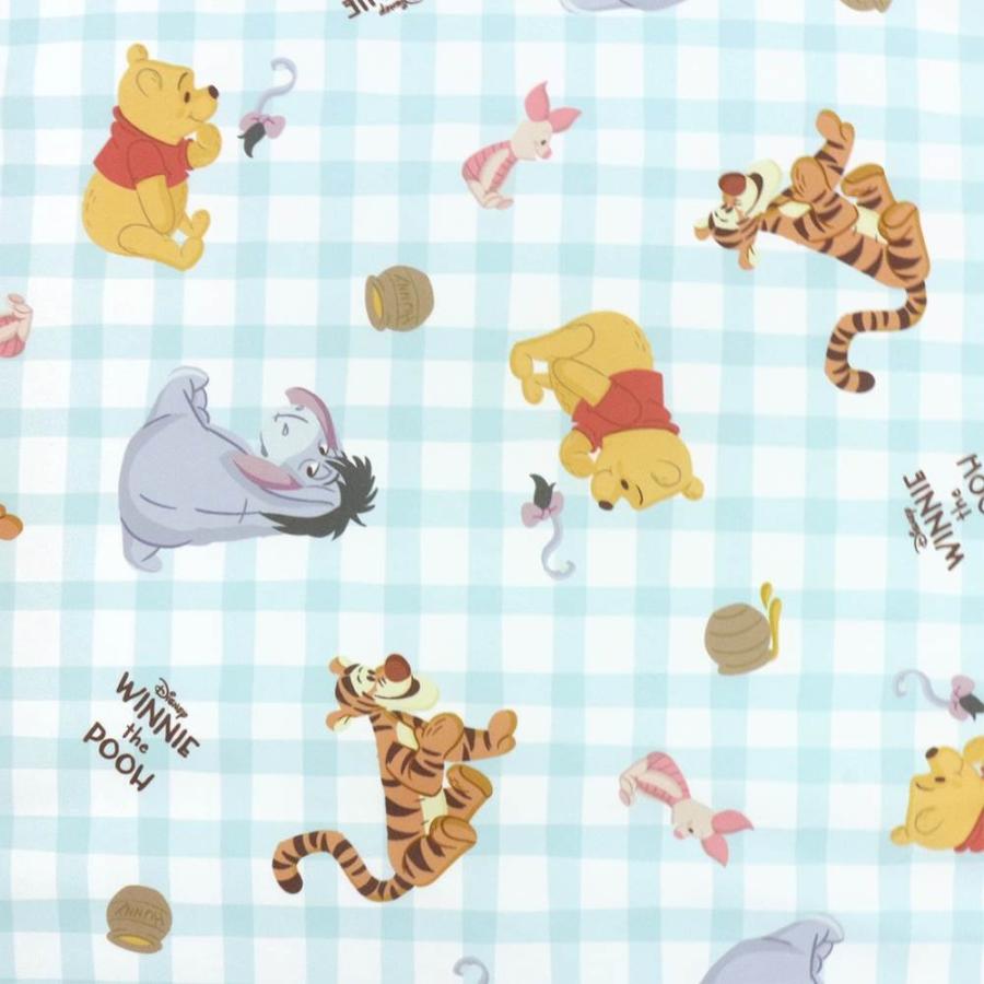 お昼寝マット プーさん 70×120cm 手洗い可能 赤ちゃん 入園準備 オムツ