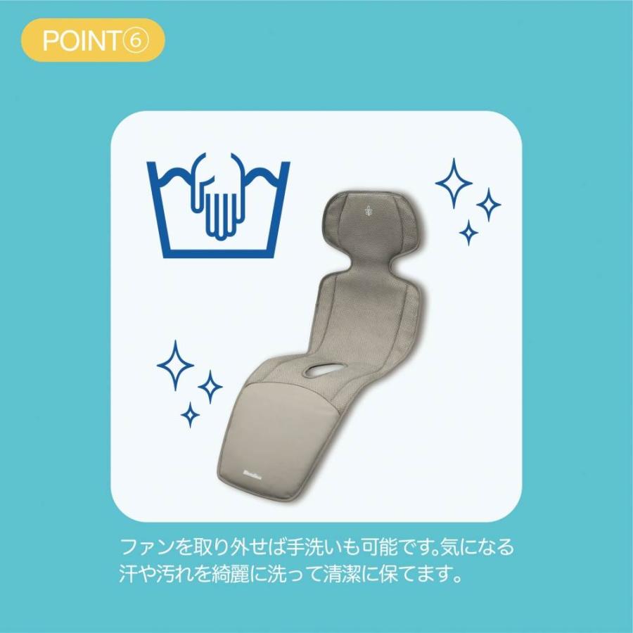 Piccolina ピッコリーナ ベビーファンシート 涼（RYO) ベビーカー 