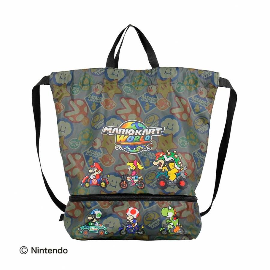 ※マリオさま専用※ マリオカートワールド ナップサック マリオ ビーチバッグ 水遊び