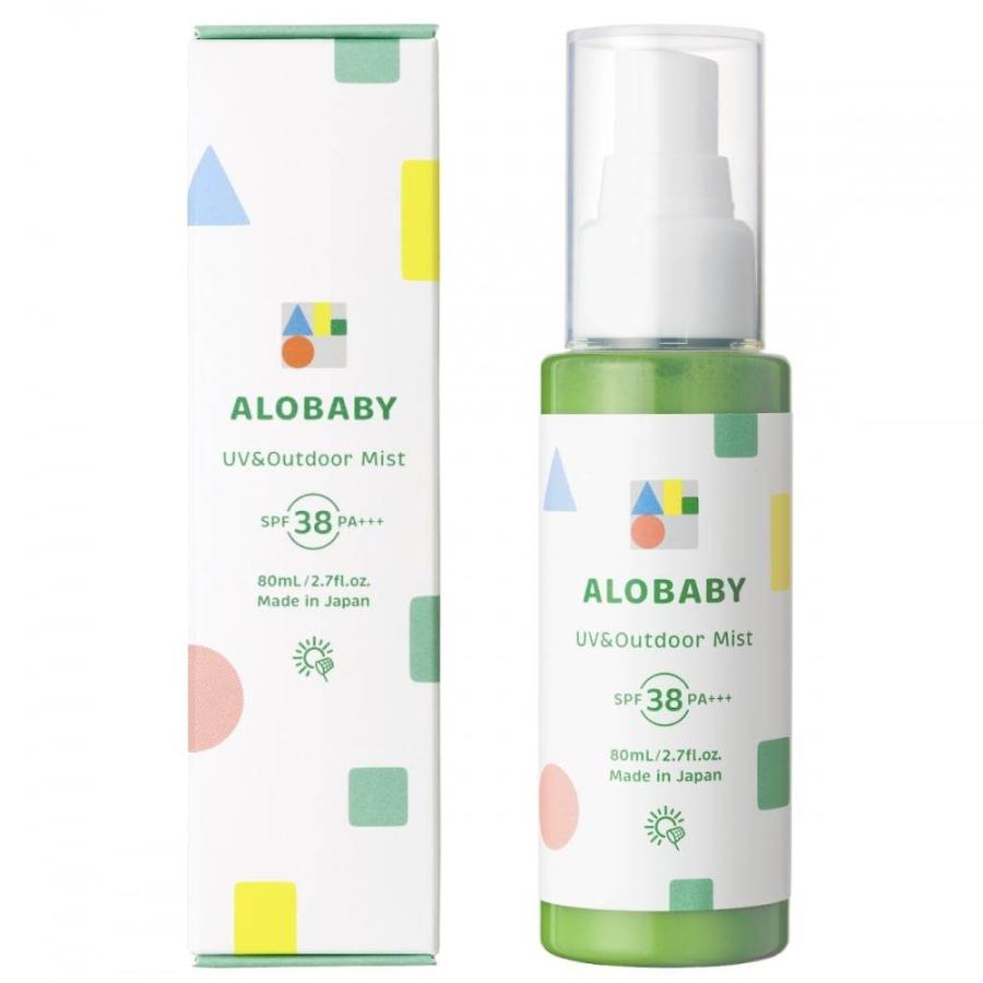 アロベビー UV＆アウトドアミスト SPF38/PA++ 80ml : トイザらス