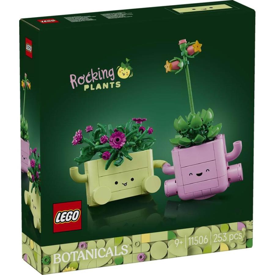 2026年5月1日発売】レゴ LEGO ボタニカル ロッキングプランツ 11506