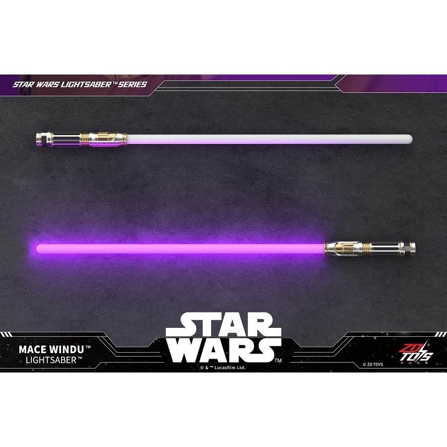 ZD TOYS スター・ウォーズ メイス・ウィンドゥ ライトセーバー 中動