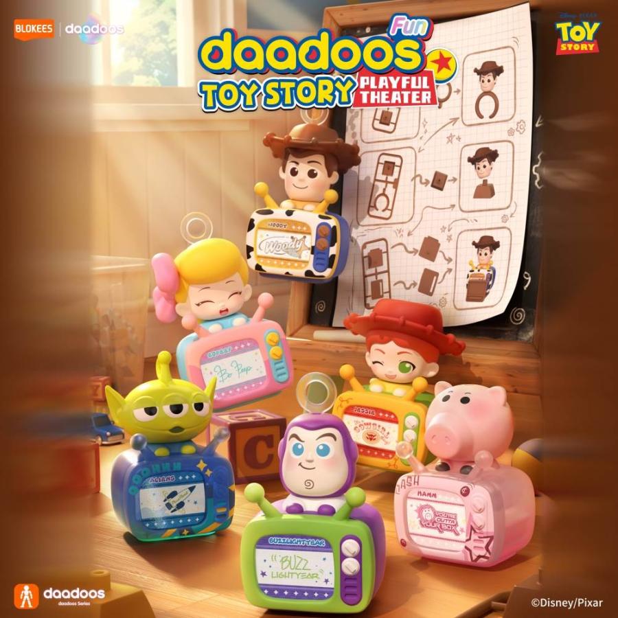 ブロッキーズ　トイストーリー　6体セット　おまけ付き BLOKEES ブロッキーズ トイ・ストーリー DAADOOS-FUN01 プレイフル