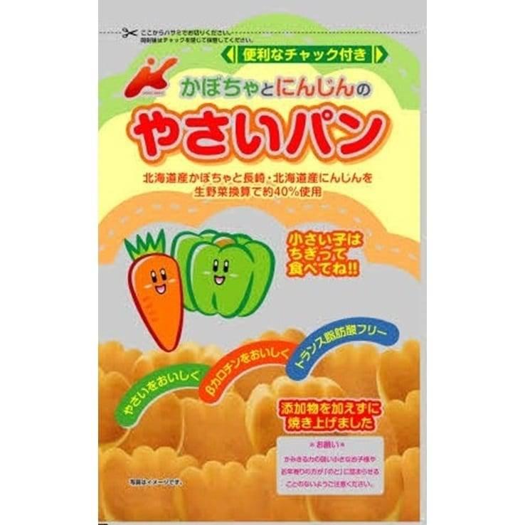 かぼちゃとにんじんのやさいパン 88g【離乳食 ベビーフード】 【お菓子