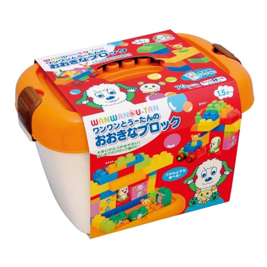 ベビーザらス限定 ワンワンとうーたんのおおきなブロック 70pcs トイザらス ベビーザらスヤフー店 通販 Yahoo ショッピング