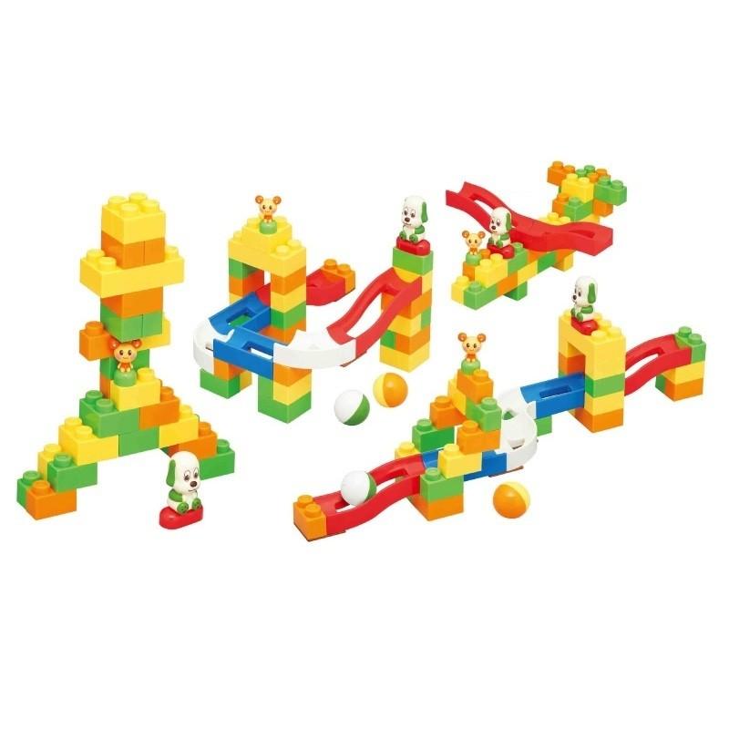 ベビーザらス限定 ワンワンとうーたんのコロコロブロック 40pcs トイザらス ベビーザらスヤフー店 通販 Yahoo ショッピング