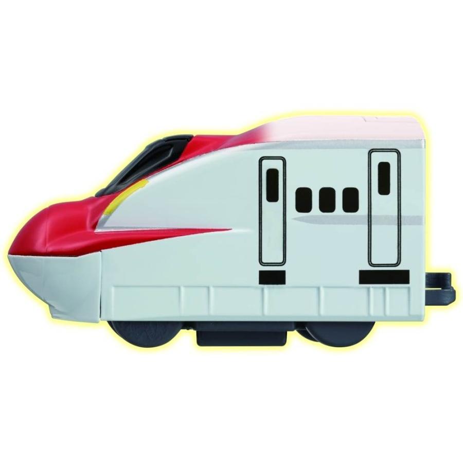 おふろDEミニカー E6系新幹線こまち (レッド/ホワイト）・N700系新幹線