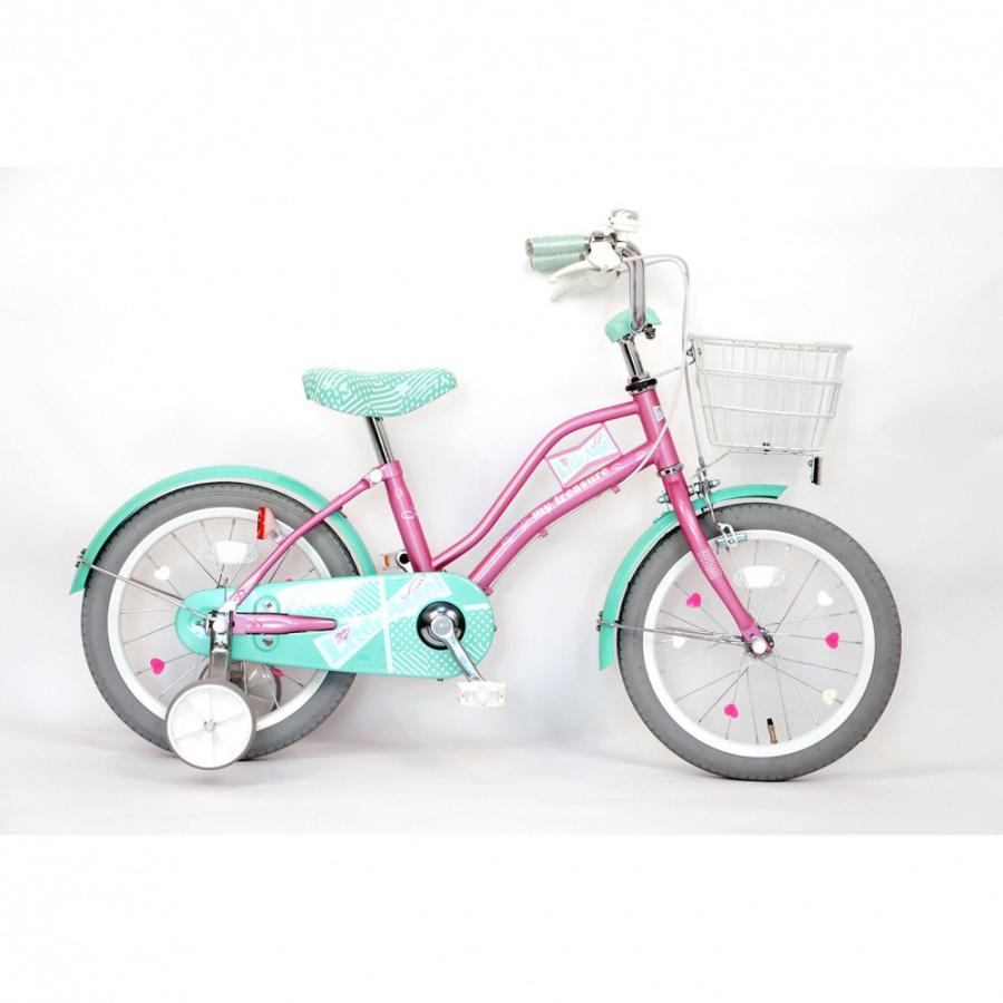子供用自転車16インチ（Little Angel-19 ピンク）と ヘルメット