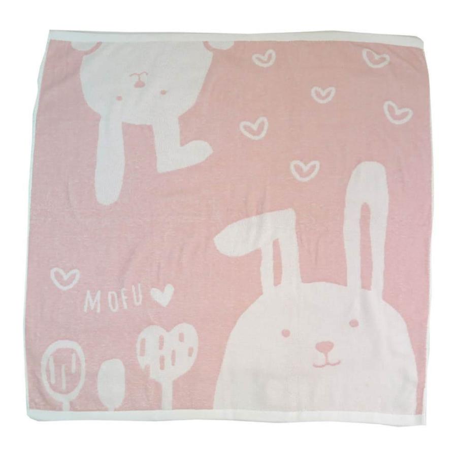 正方形湯上りタオル ウサギ柄 ベビーザらス限定 : 651685800  