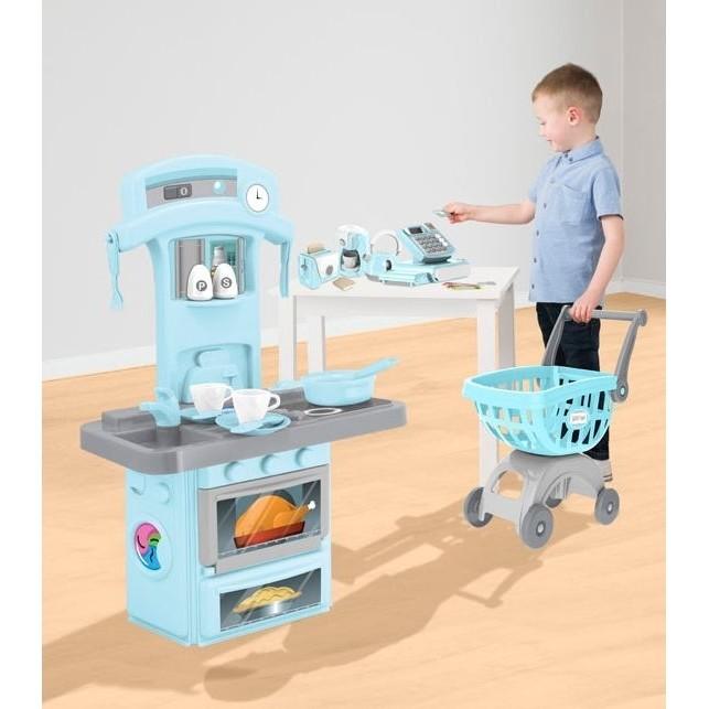 トイザらス ままごと トイザらス ベビーザらスヤフー店 ジャストライクホーム おもちゃ もりもりバリュー ミニキッチン ショッピングセット 送料無料