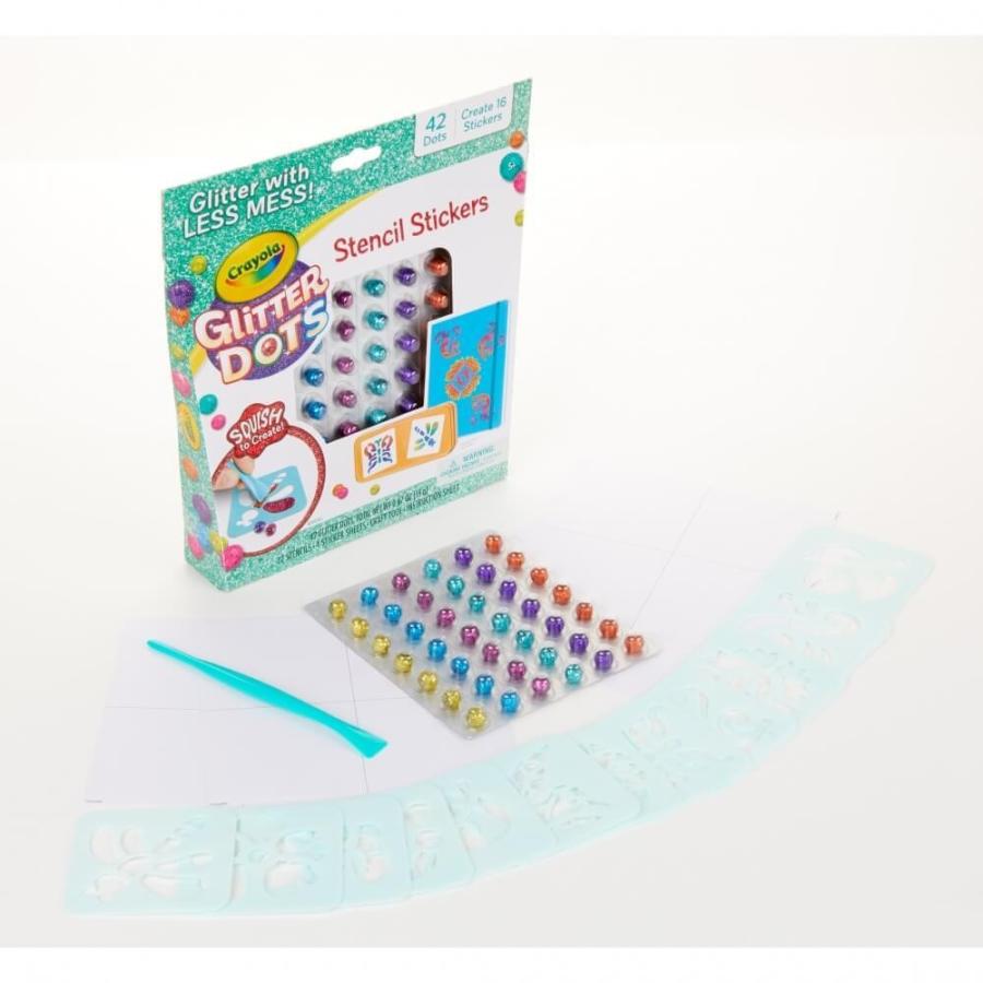 トイザらス限定 クレヨラ グリッタードッツ ステンシル ステッカー クリアランス トイザらス ベビーザらスヤフー店 通販 Yahoo ショッピング