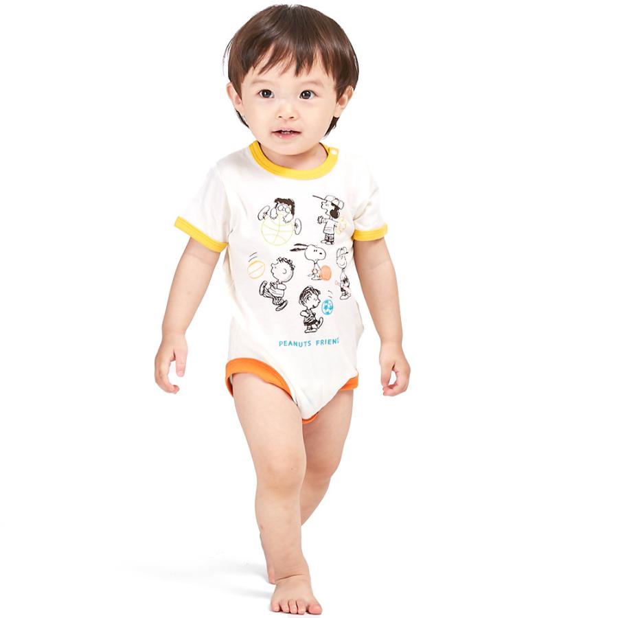 ベビーザらス限定 Snoopy 半袖ボディスーツ フレンズスポーツ ホワイト 80cm トイザらス ベビーザらスヤフー店 通販 Yahoo ショッピング