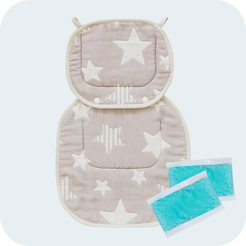 ベビーザらス限定 6重ガーゼベビーカーシート 保冷剤付き 日本製 スターグレー トイザらス ベビーザらスヤフー店 通販 Yahoo ショッピング