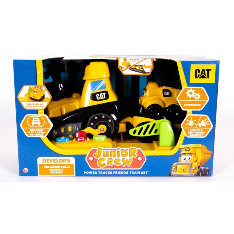 トイザらス限定 Cat ライト サウンド レール付きトレインセット トイザらス ベビーザらスヤフー店 通販 Yahoo ショッピング