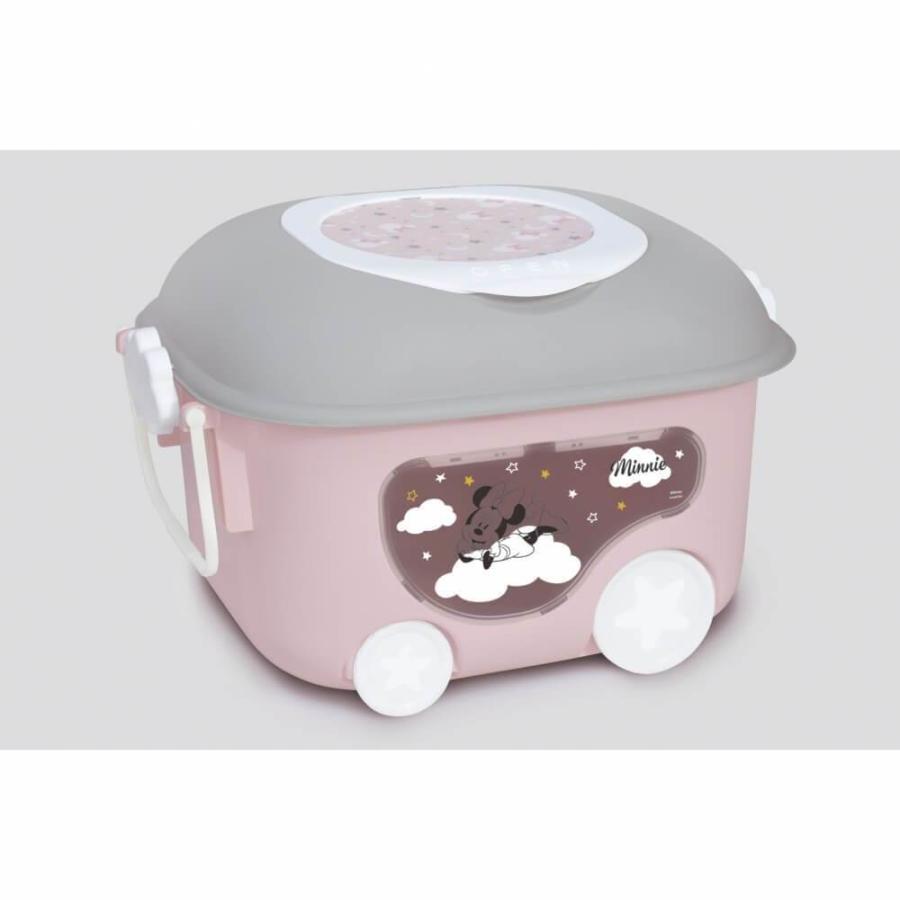 ミニーマウス 窓付きおもちゃ箱 Pbe Clo ピンクベージュ 日本製 トイザらス ベビーザらスヤフー店 通販 Yahoo ショッピング