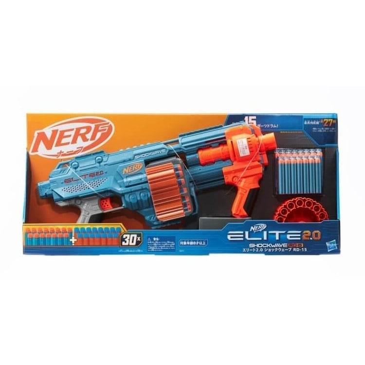 ナーフ エリート 2.0 ショックウェーブ RD-15 手動 エリート