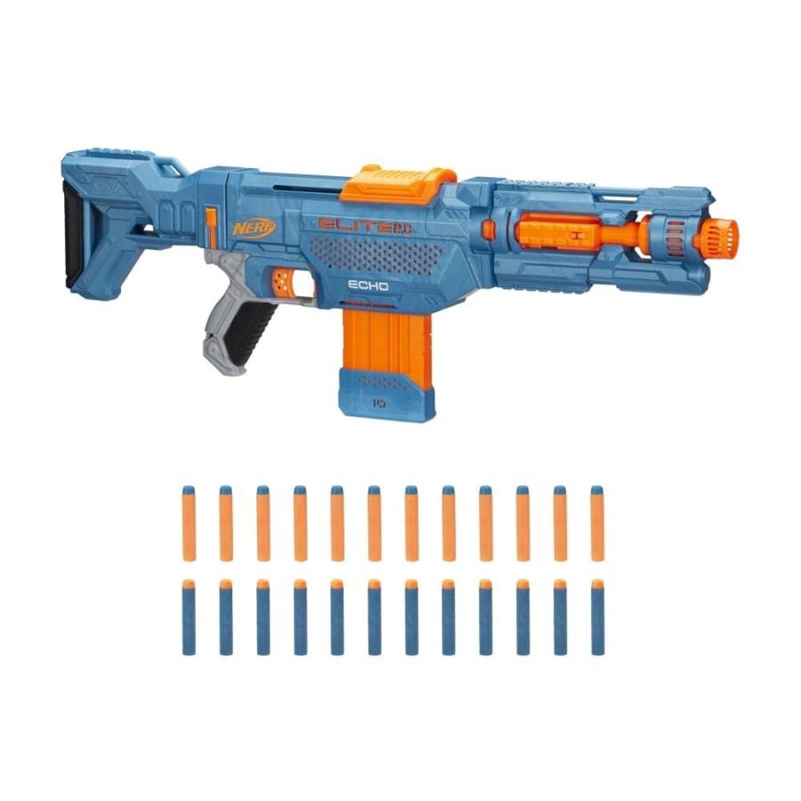 ナーフ エリート 2.0 エコー CS-10 手動 連射 ダーツ24本付属 8歳 9歳