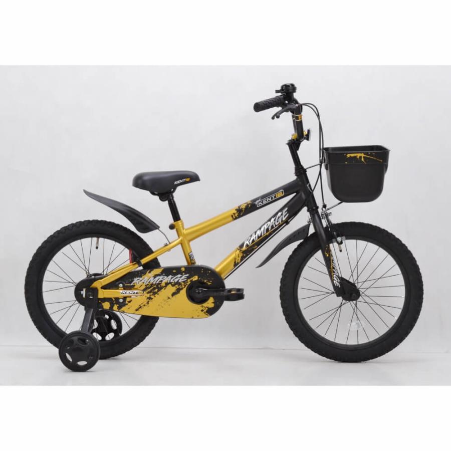 新品 18インチ 子供用自転車 KENT ヴァージ（ブラックレッド）