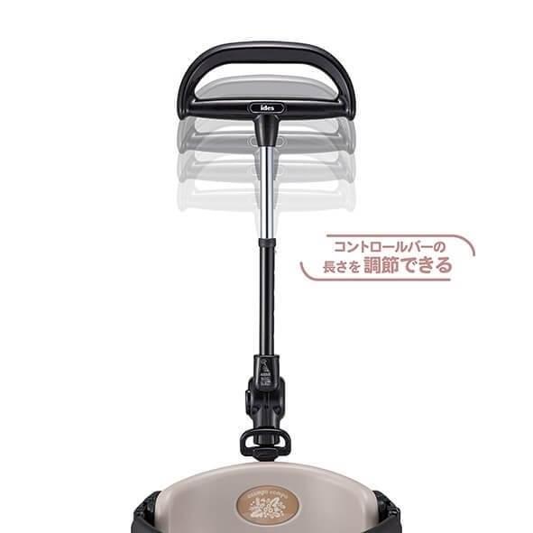 ides 折りたたみおさんぽコンポ　折りたたみ三輪車　ベージュ　説明書付き 楽天市場】折りたたみおさんぽコンポ ベージュ 三輪車 アイデス