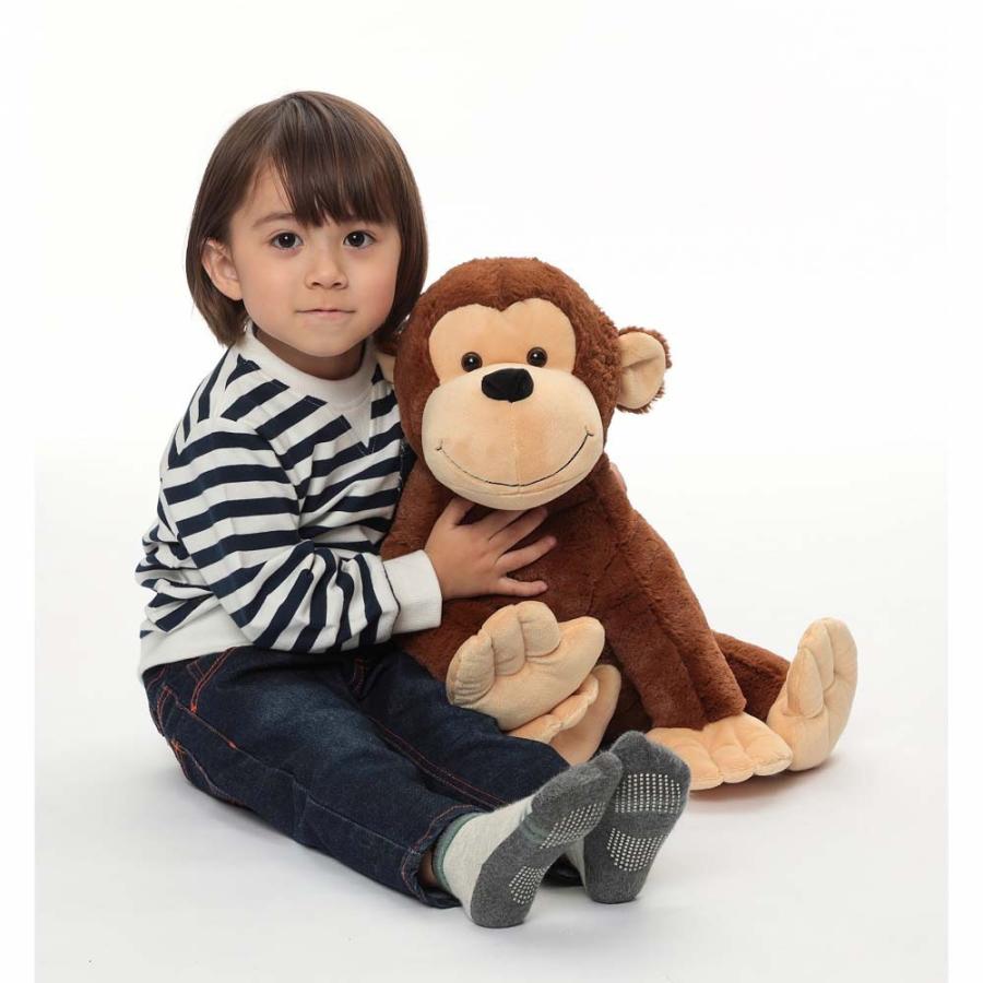 トイザらス ぬいぐるみ にっこりモンキー 40cm トイザらス ベビーザらスヤフー店 通販 Yahoo ショッピング