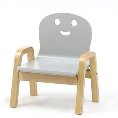 YATOMI ヤトミ キコリの小イス チェア (グレー) 4カ月〜 サイズ：幅31