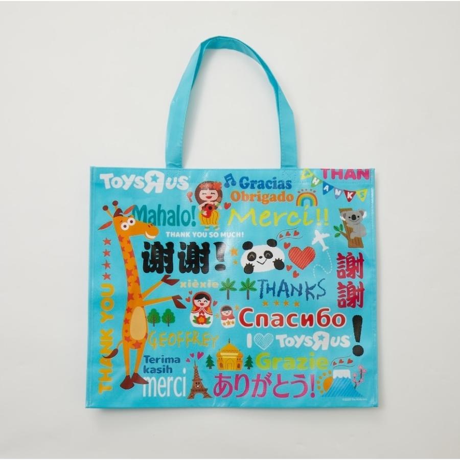 トイザらス限定 エコバッグ ワイドサイズ 世界のありがとう トイザらス ベビーザらスヤフー店 通販 Yahoo ショッピング