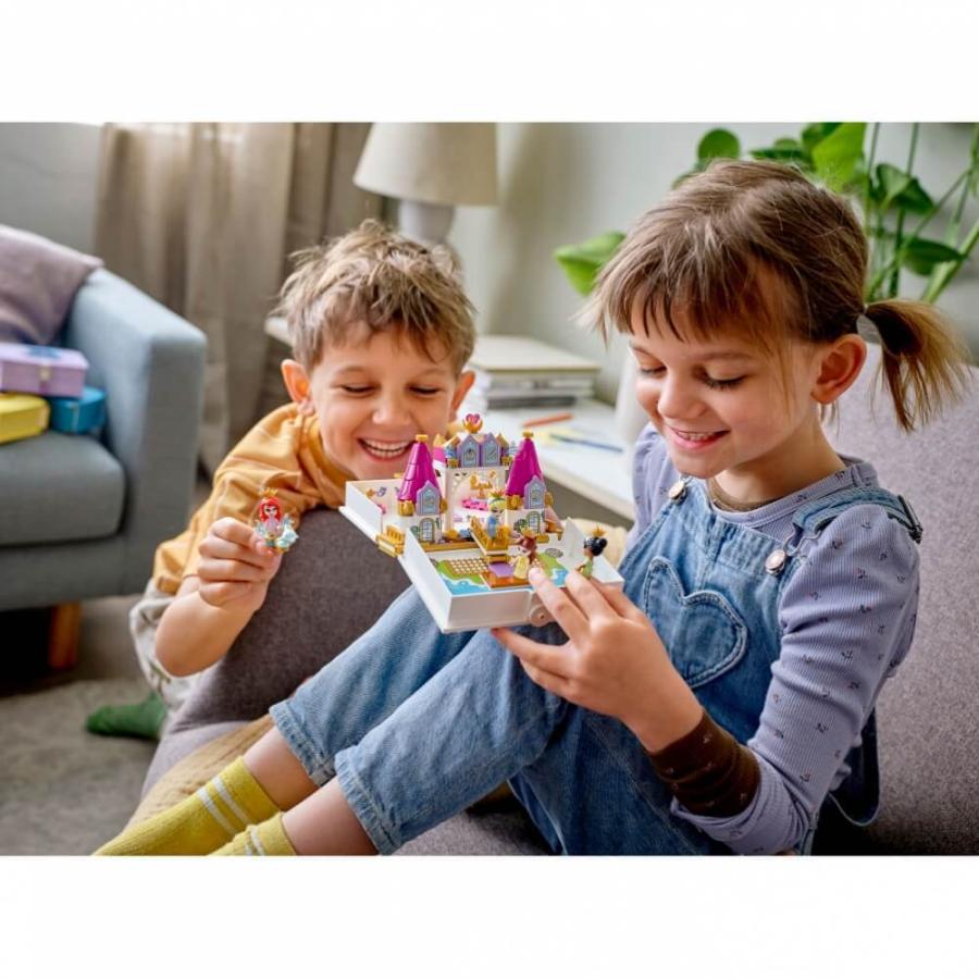 レゴ ディズニープリンセス アリエル 安売り シンデレラ ティアナのプリンセスブック ベル