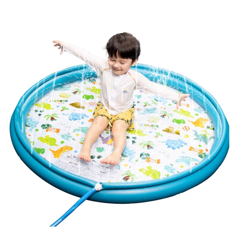 恐竜シャワーマット 120cm【噴水プール】【水遊び】 トイザらス限定｜toysrus-babierus｜02