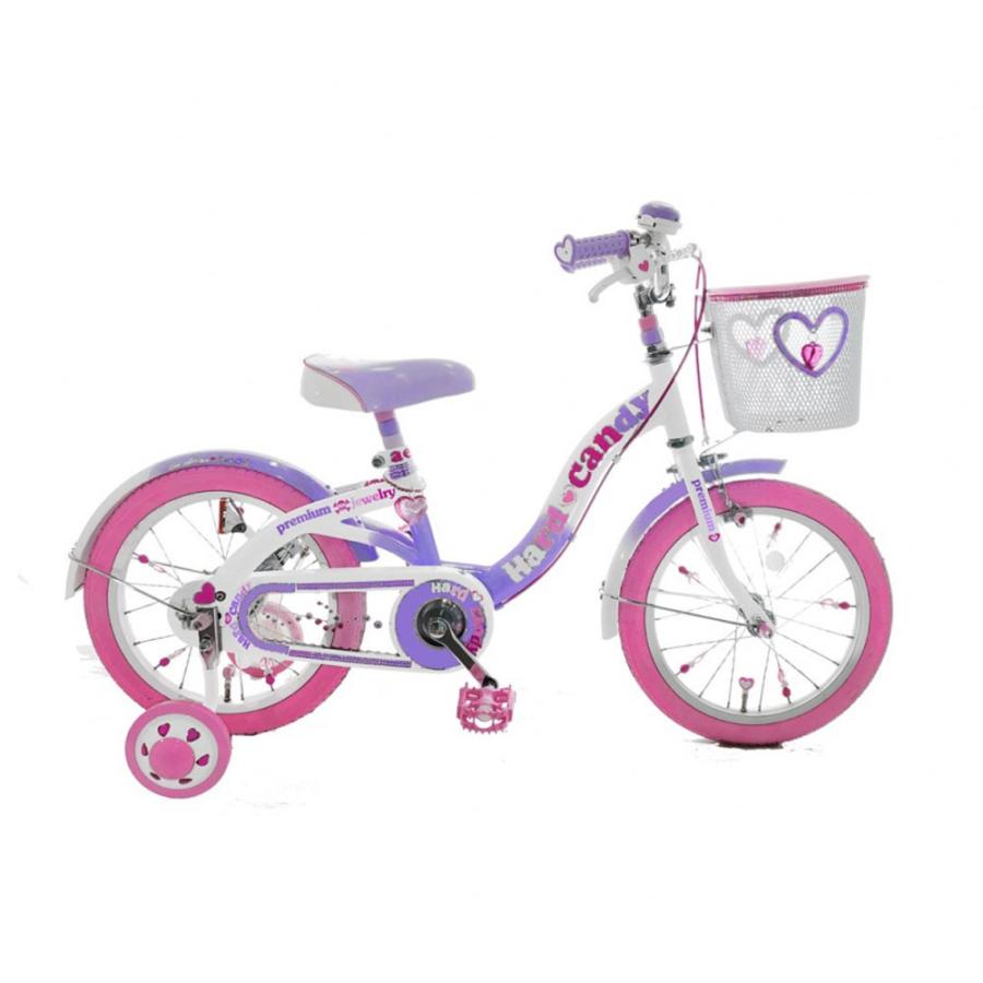 トイザらス ベビーザらス店トイザらス限定 16インチ 身長104 114cm 子供用自転車 ハードキャンディ フェアリー パープル 女の子 1年保証