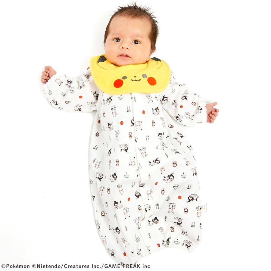 最大76 Offクーポン モンポケ ピカチュウ 新生児2wayドレス スタイ付き イエロー 50 70cm Heartlandgolfpark Com