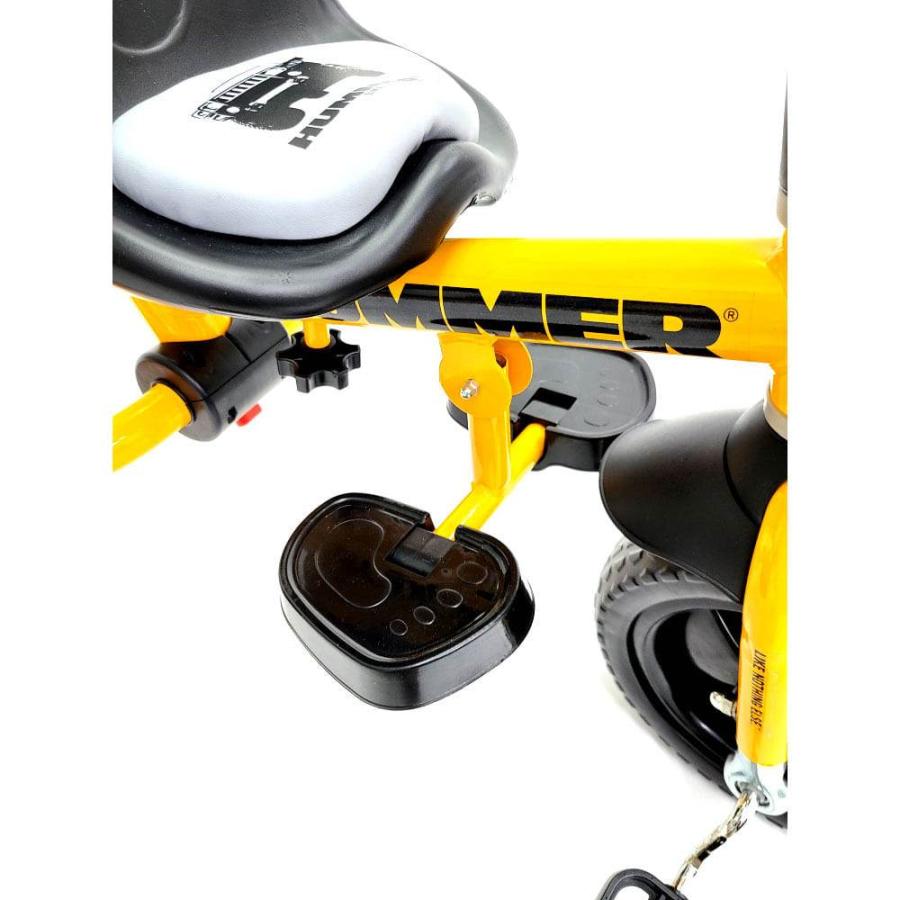 ハマー トライサイクル3 子供三輪車 FD-TZ イエロー ハンドル