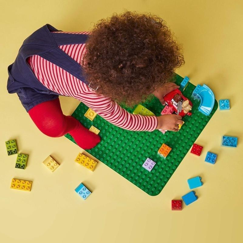 【オンライン限定価格】レゴ LEGO デュプロ 10980 レゴ(R)デュプロ 基礎板（緑）｜toysrus-babierus｜05