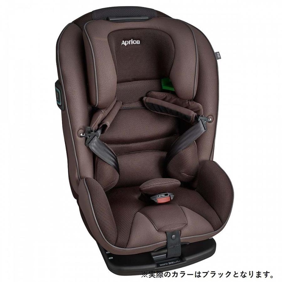 Aprica(アップリカ)　フォームフィット　ISOFIX　【チャイルド＆ジュニアシート　セーフティープラス　メテオブラック　AB　ISOFIX固定