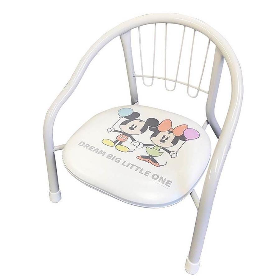 子供用椅子　ヴィンテージ　ディズニー風 ディズニー 静かなパイプイス (ミッキー＆ミニー) ベビーザらス限定