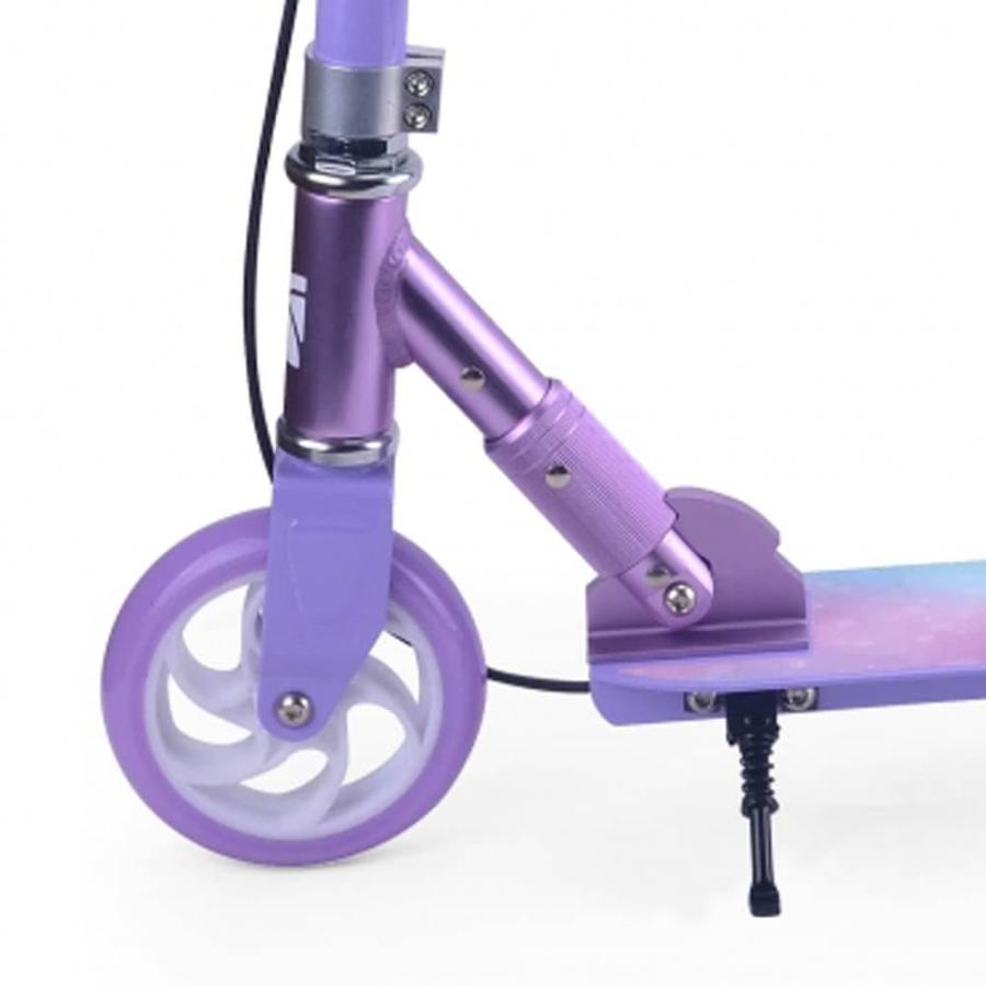 ハンドブレーキ付き 145mmキックスクーター（ポップラベンダー