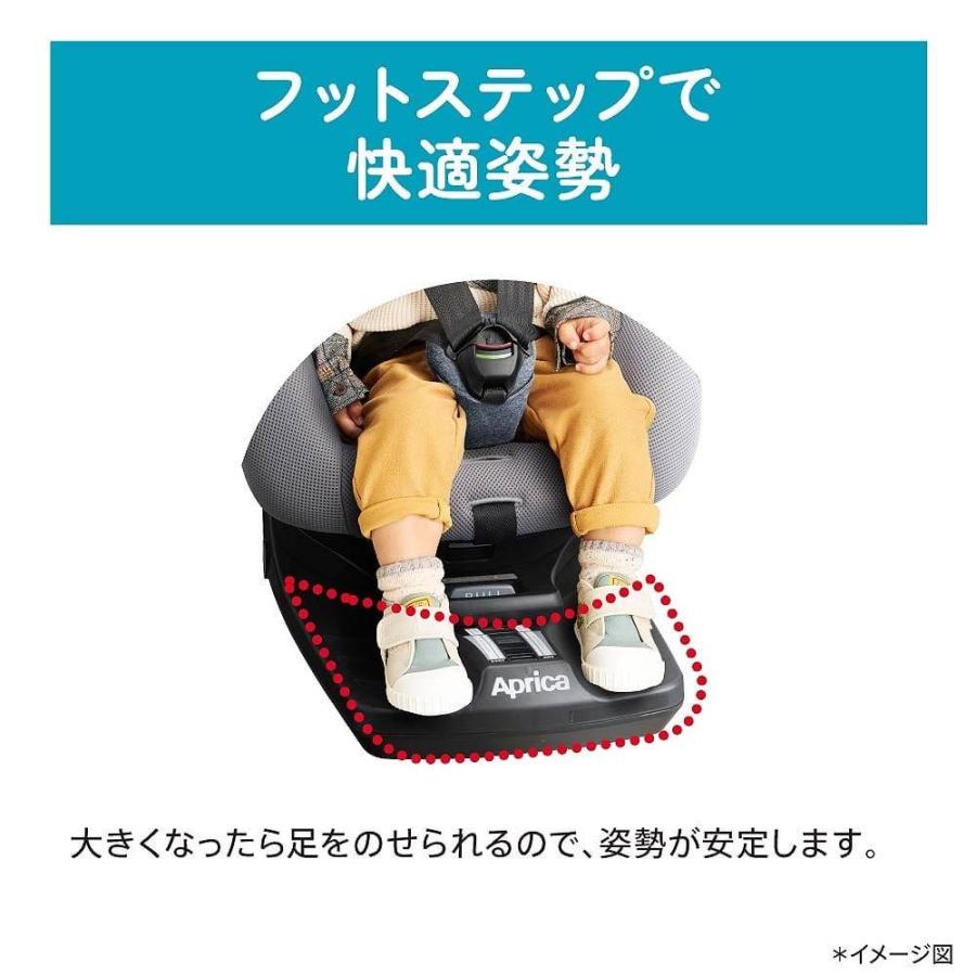 Aprica アップリカ ISOFIX クルリラ プラス ライト (オウルネイビー