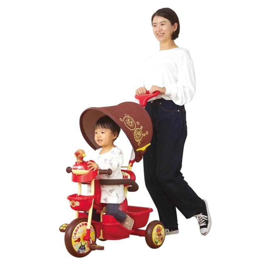 アンパンマン おでかけ三輪車 おしゃべりアンパンマンSP 三輪車 人気 押棒 おもちゃ1.5歳 2歳（Yahoo!・トイザらス・ベビーザらスヤフー店）