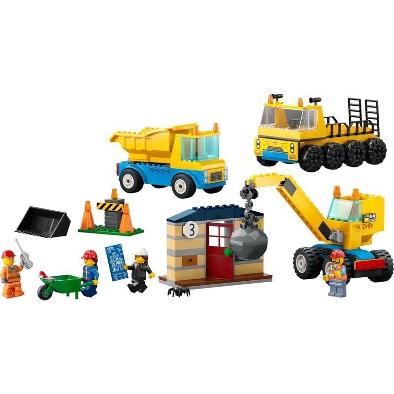 【オンライン限定価格】レゴ LEGO シティ 60391 トラックと鉄球クレーン車【送料無料】｜toysrus-babierus｜02