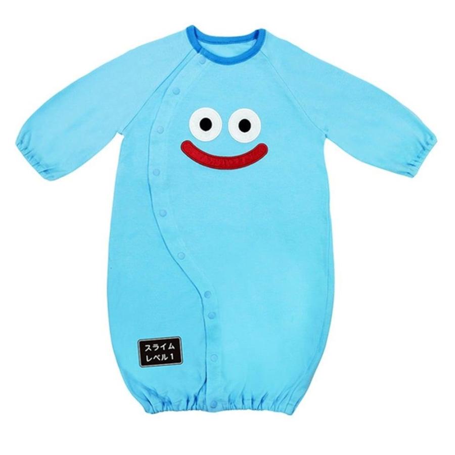 ドラクエベビー＆キッズ ドレスオール スライム(ブルー×50-70cm