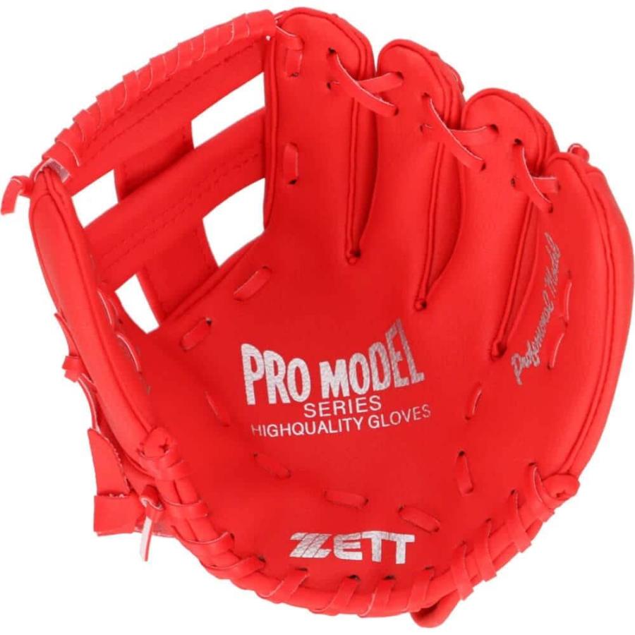レッド 野球グローブ 右投げ用 ゼット 野球グローブ 9.5インチ ジュニアレッド（右投げ用）初心者