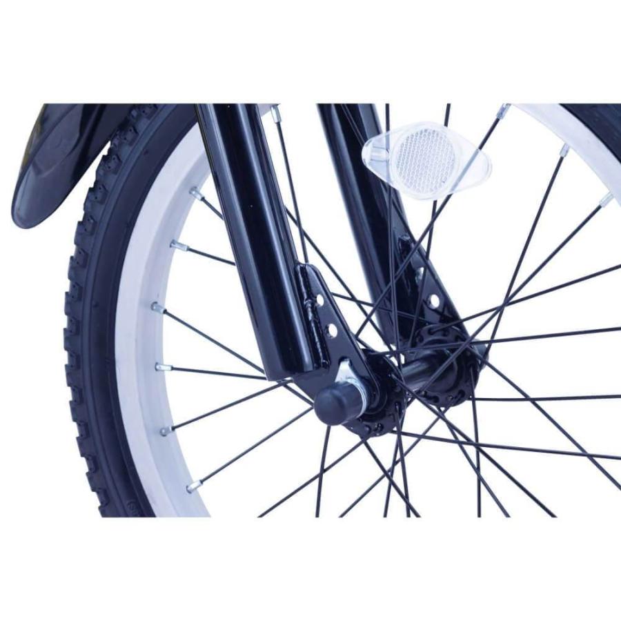 16インチ 身長102〜117cm 子供用自転車 ブラック マトリックス