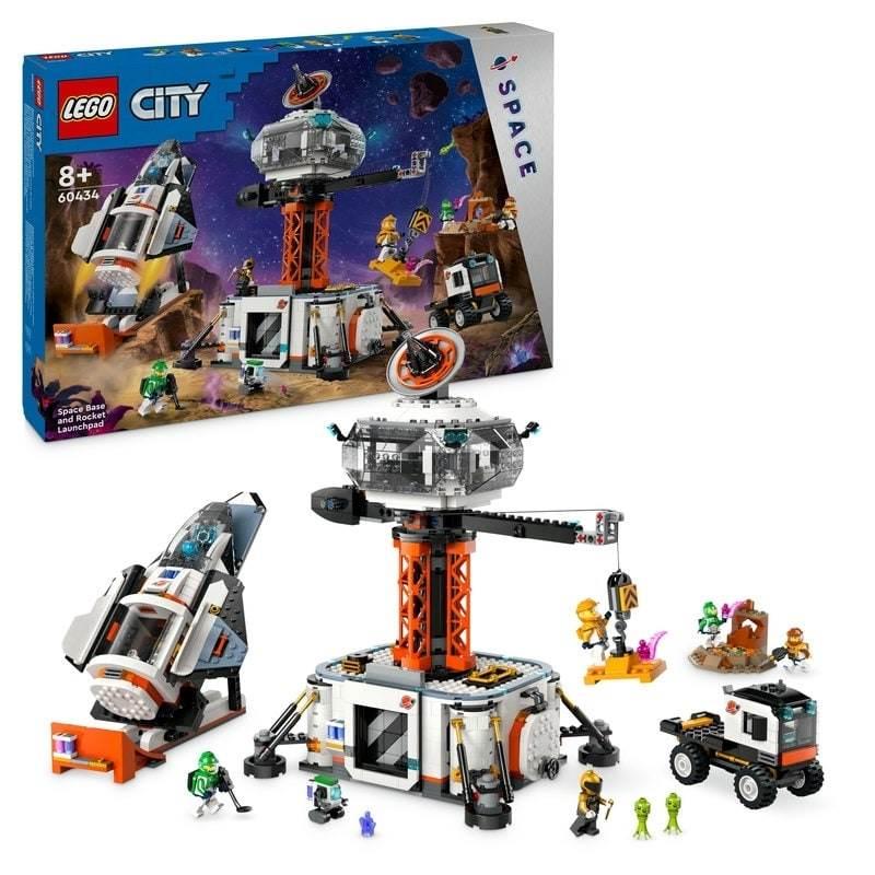 レゴ LEGO シティ 60434 宇宙基地とロケット発射台【送料無料 