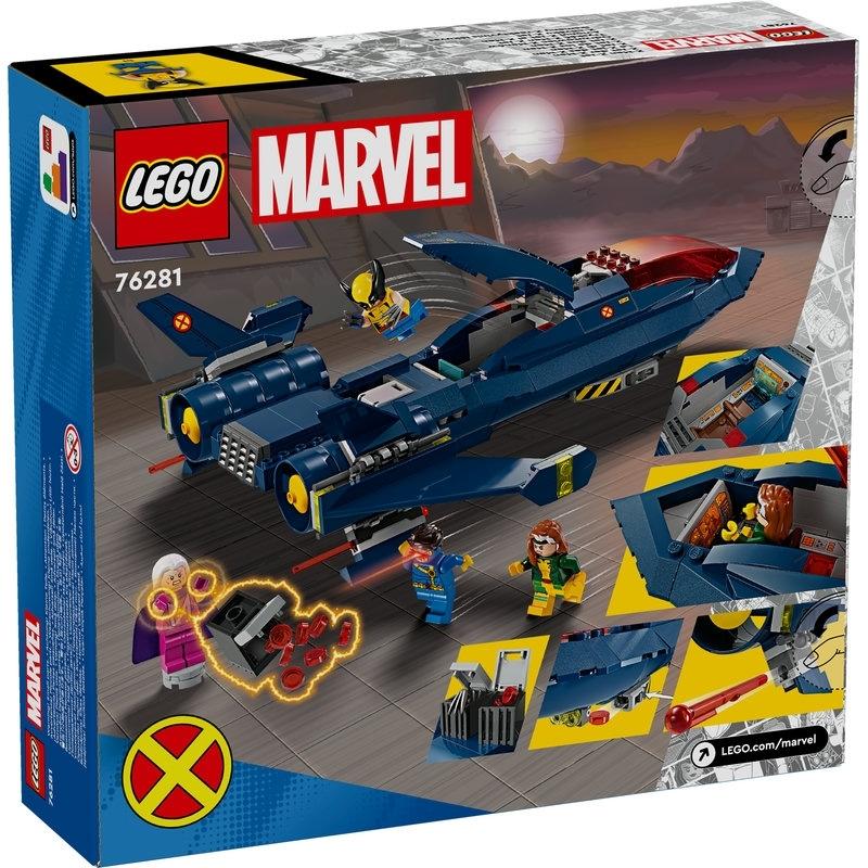 レゴ LEGO スーパー・ヒーローズ 76281 X-MEN X-ジェット【送料無料】｜toysrus-babierus｜03