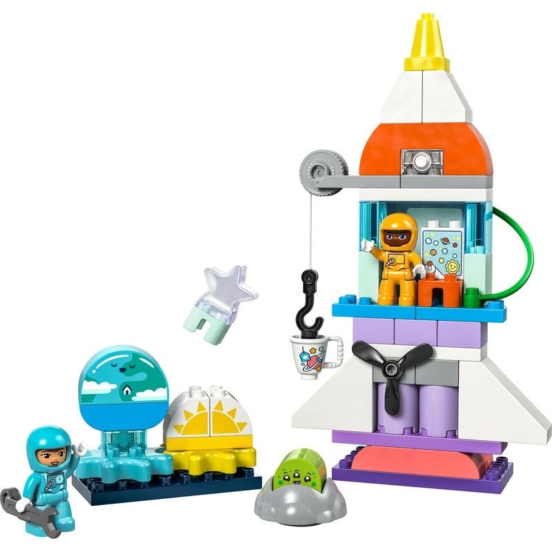 レゴ LEGO デュプロ 10422 デュプロのまち 3in1スペースシャトル【送料無料】｜toysrus-babierus｜04