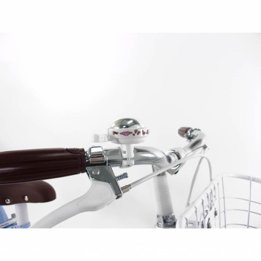 20インチ 身長115〜130cm 子供用自転車 バレンタイン2 サックスブルー
