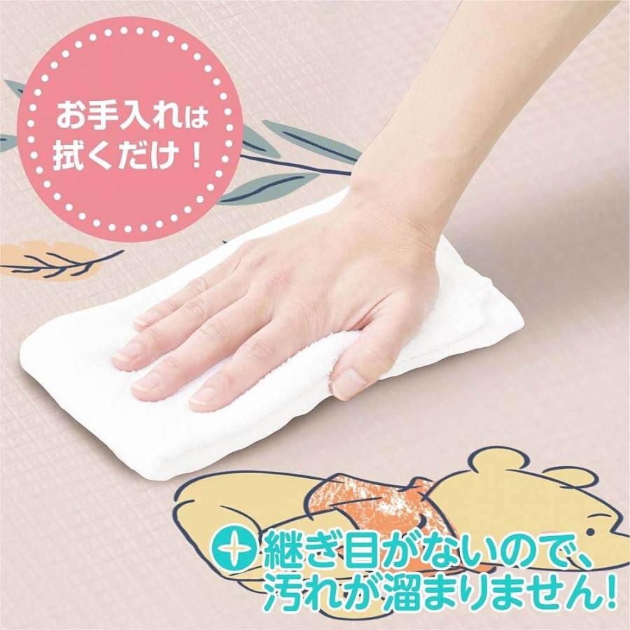 【値下げ中】ベビーマット♡オーダー受付中 オリジナル 両面使えるマット プーさん 【フロアマット