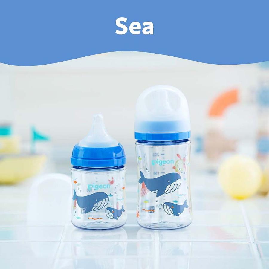 Pigeon(ピジョン) 母乳実感 T-Ester プラスチック 160ml Sea 【0か月から】｜toysrus-babierus｜03