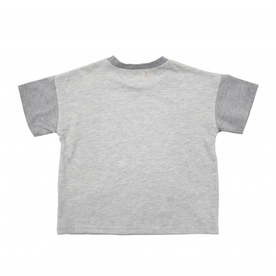 BEAMS mini 半袖Tシャツ カンガルーポケット ビームスミニ(チャコール×100cm) ベビーザらス限定｜toysrus-babierus｜03